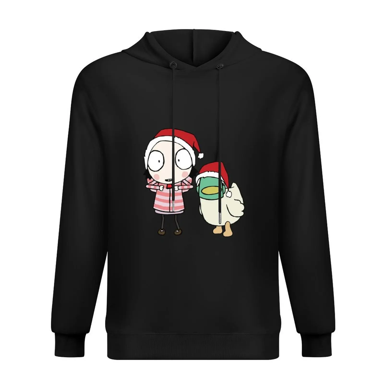 

Sarah and Duck christmas celebration Hoodie men's clothes men clothing korean autumn clothes clothes for men big size hoodie