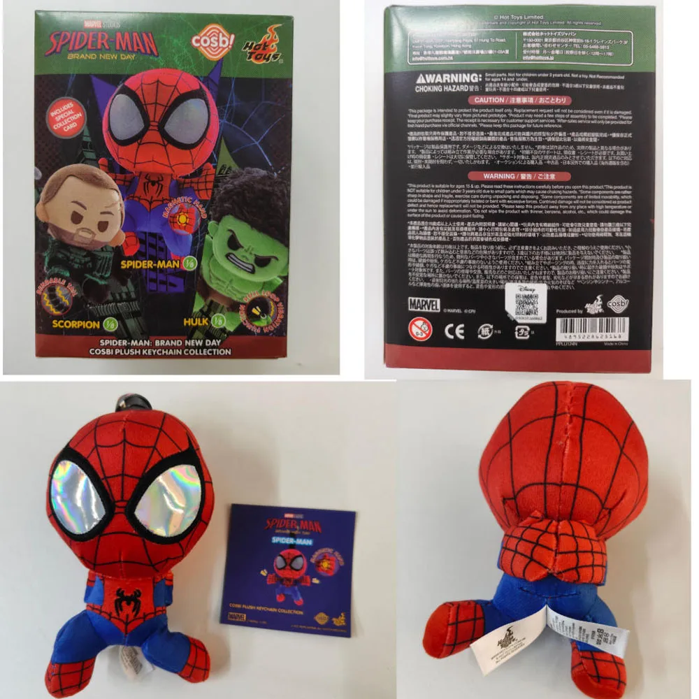 Hot Toys Superhero Spider 4pcs/Set 6-8cm Action Figure Anime Decoration Collection Figurine Mini Doll Toys Model Children Gift