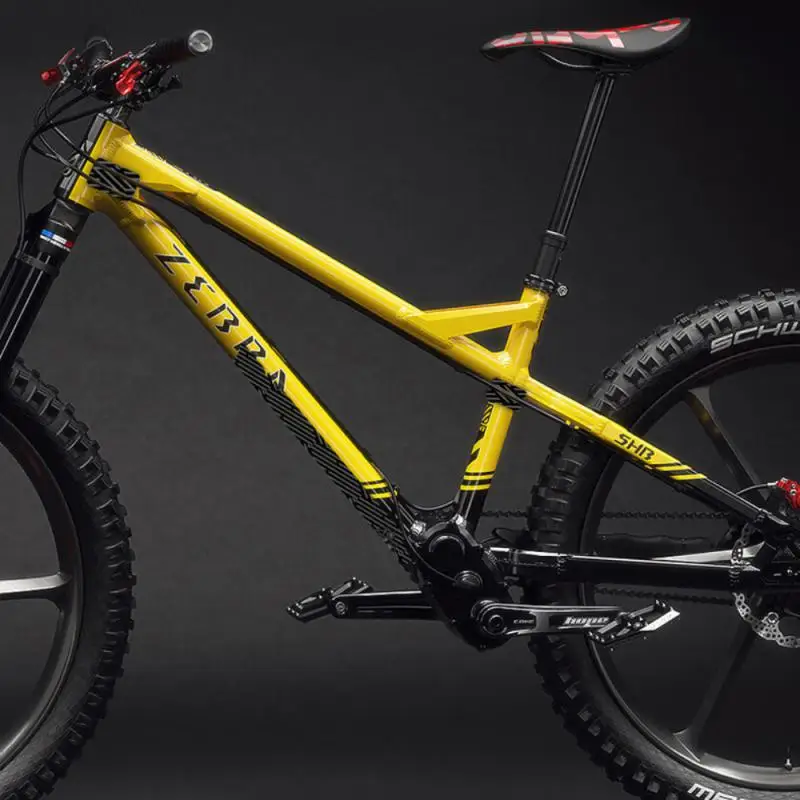 Adesivi adesivi di protezione adesivi antigraffio adesivi per catena di biciclette MTB catena di adesivi per la protezione del telaio della strada per Mountain Bike