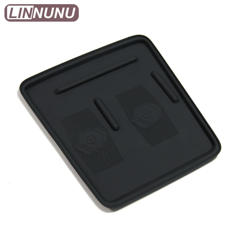 LINNUNU Central Control Wireless charging Pad For Geely Atlas II Starray Boyue L Silicone Non-slip Protect Mat Auto Accessories