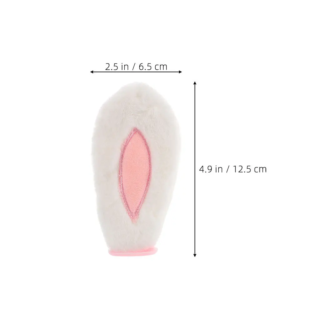 4 قطعة آذان أرنب الديكور آذان الأرنب للتزلج دراجة نارية دراجة اكسسوارات تأثيري حفلة الأذن المرفقات خفيفة الوزن