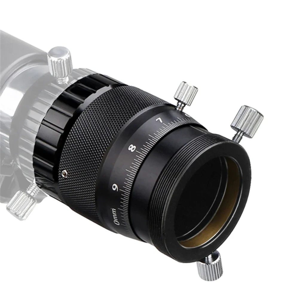 1.25 Inches Double Helical Focuser, High‑Precision Focuser with M42*0.75mm Female Thread for Astronomical Telescope Accessories