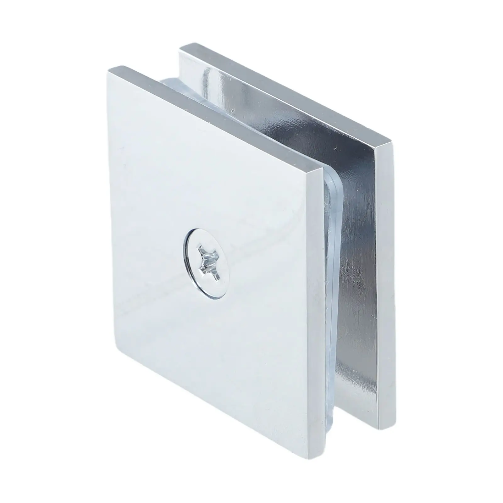 Glass Panel Hardware U-Clamp For Tempered Glass Easy Installation Clamps Long-lasting Performance Brass Glass Clamp For Bathroom
