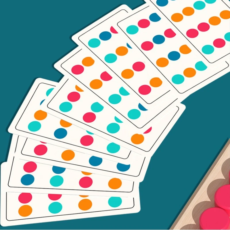 木製カラーシェイプマッチング認知ボードモンテッソーリ早期教育子供ゲーム脳論理思考開発学習おもちゃ