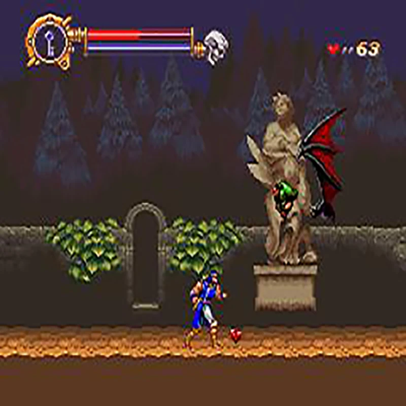 16bit game card：Castlevania: Dracula X ( USA Version!! )