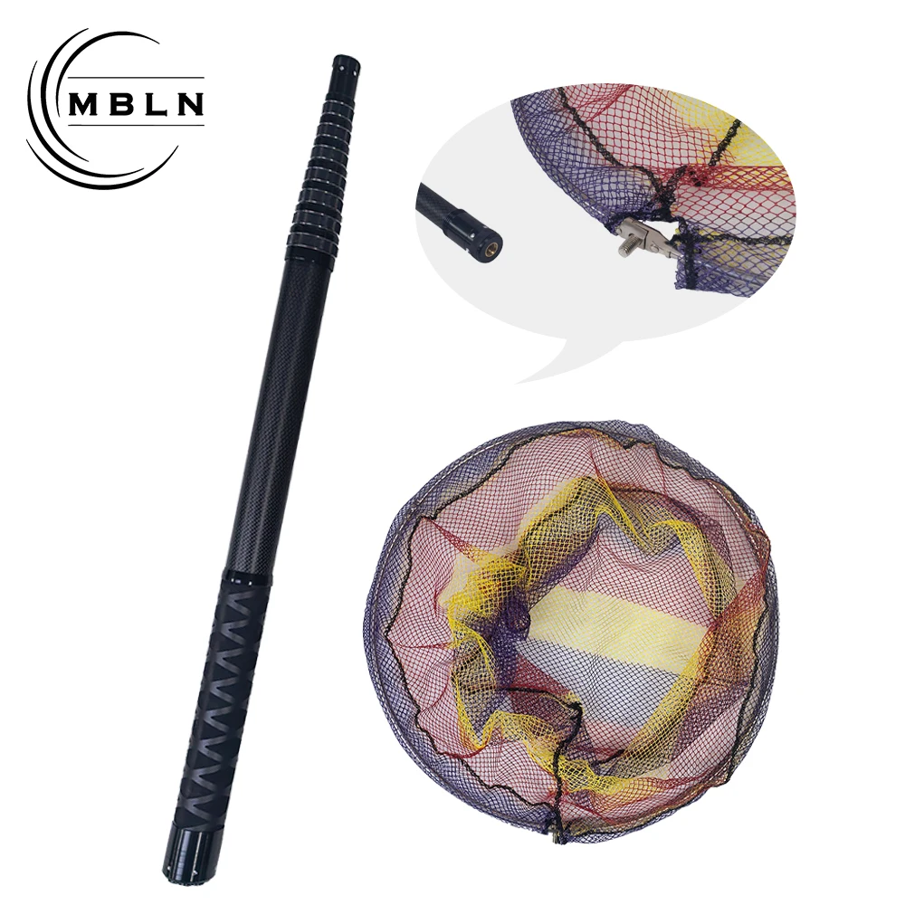Red de Pesca MBLN 3.6m – Fibra de Carbono Telescópica - imagen 4