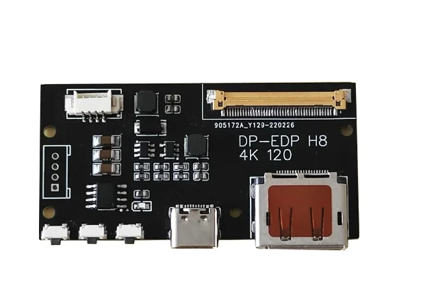 DP to EDP 4k 120HZ DIY4K driver board 4K 2K 1080 adapter  For Portable Display