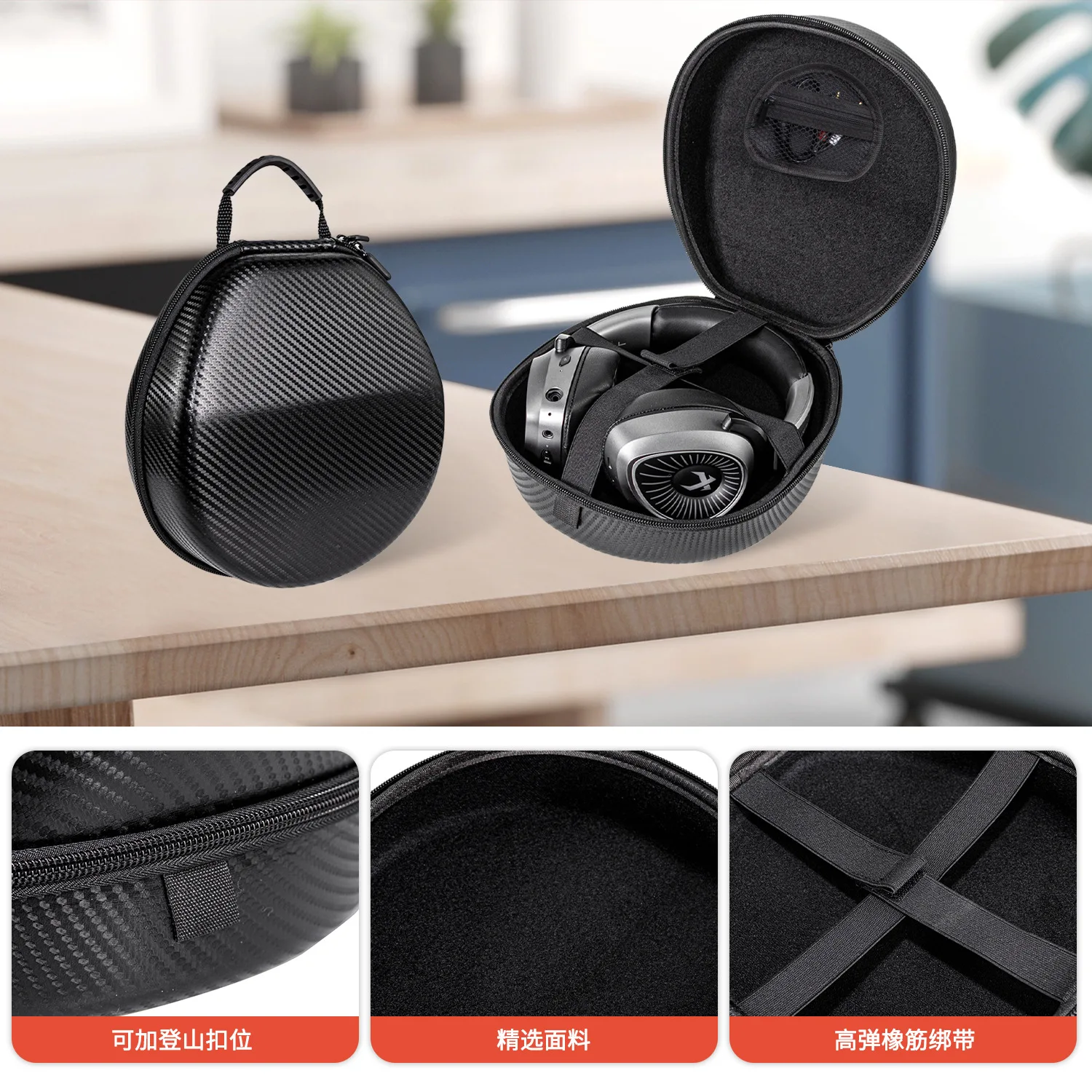 

Чехол для наушников beyerdynamic MMX 150 / 300 / 330 Pro / TYGR 300 R, сумка для игровой гарнитуры, портативный чехол для хранения, жесткий футляр