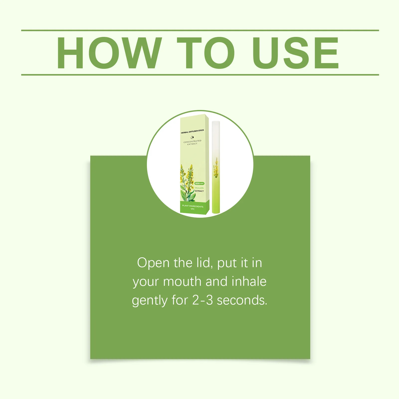 Herbal Diffuser Pen - Protect Liver Healthy Lung Cleansing Clear Breathing Improvement Plants Extracts Body Health Energy Stick