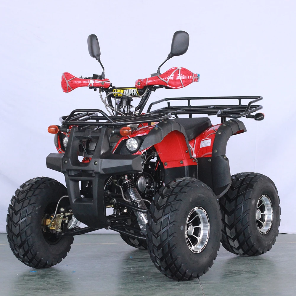 Automatic Gear 110CC 125CC ATV Quad Bike Four Wheelers With Road Tires