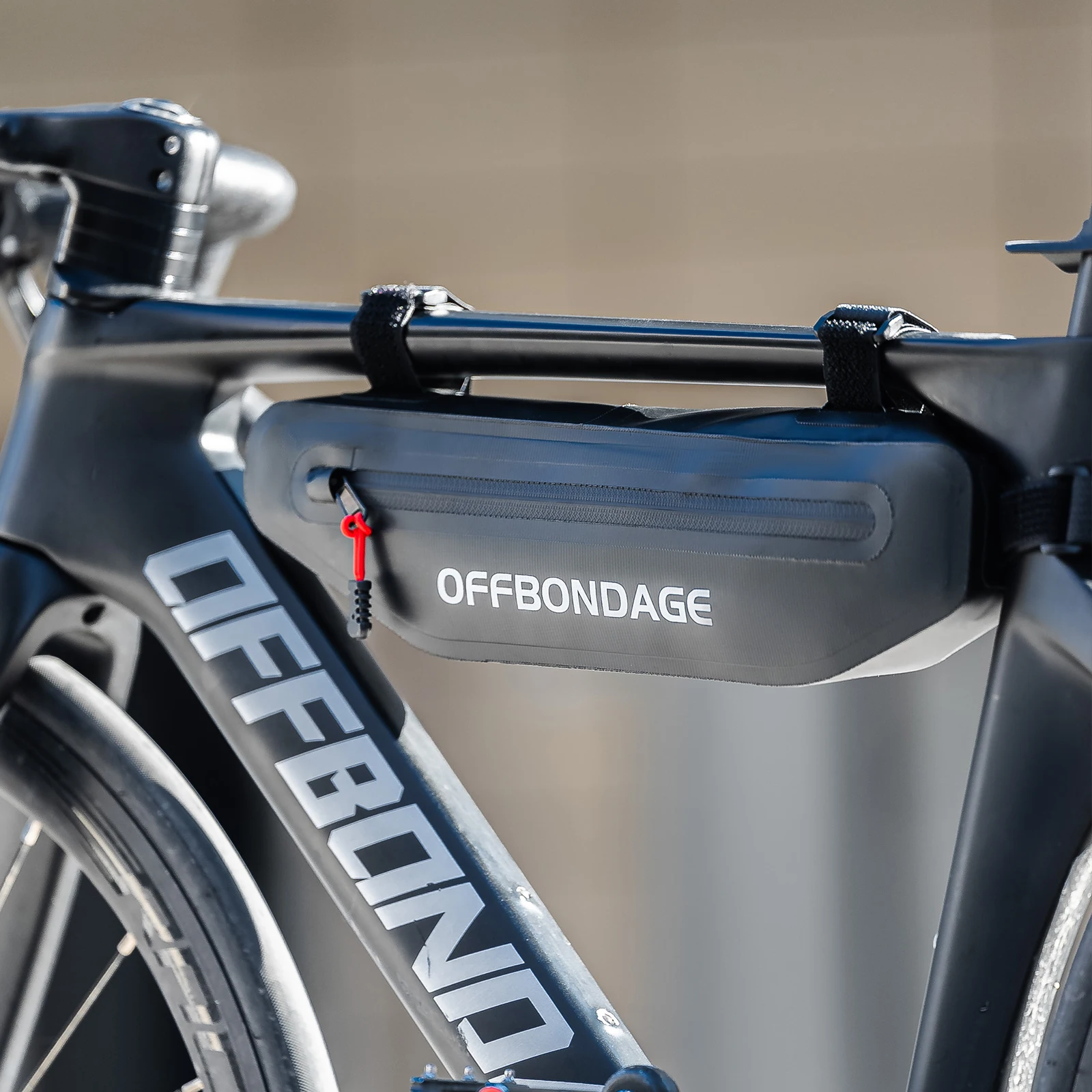 OFFBONDAGE 2L Bicycle Bag Bike Triangle Bag Cycling Top Tube Front Frame Bag Waterproof MTB Road Pannier Bicycle Under Tube Bag image 2