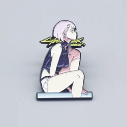 Fashion Punk Game Enamel Pin Cartoon Metal Decorate Badge Lapel Accessories Brooch Collecting