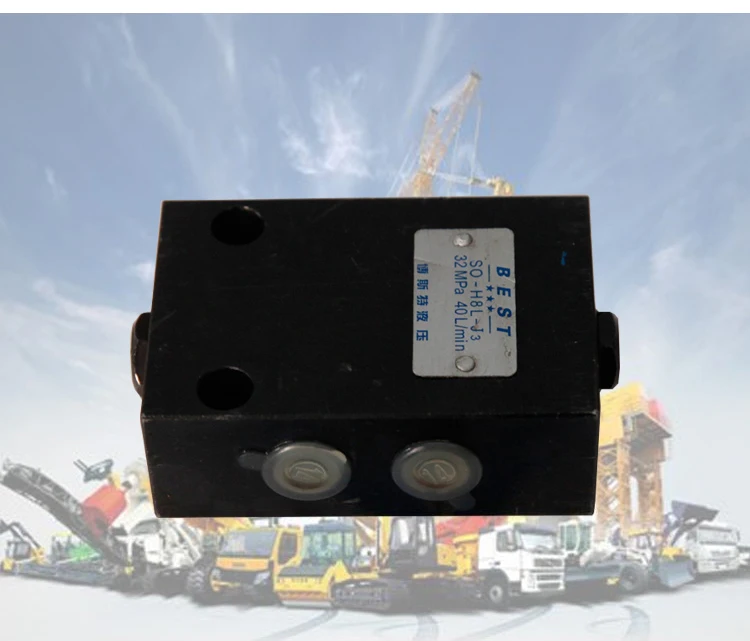 

2026 SO-H8L-J8 BOBST two-way hydraulic lock, crane outriggers lifting platform cylinder two-way balance pressure valve