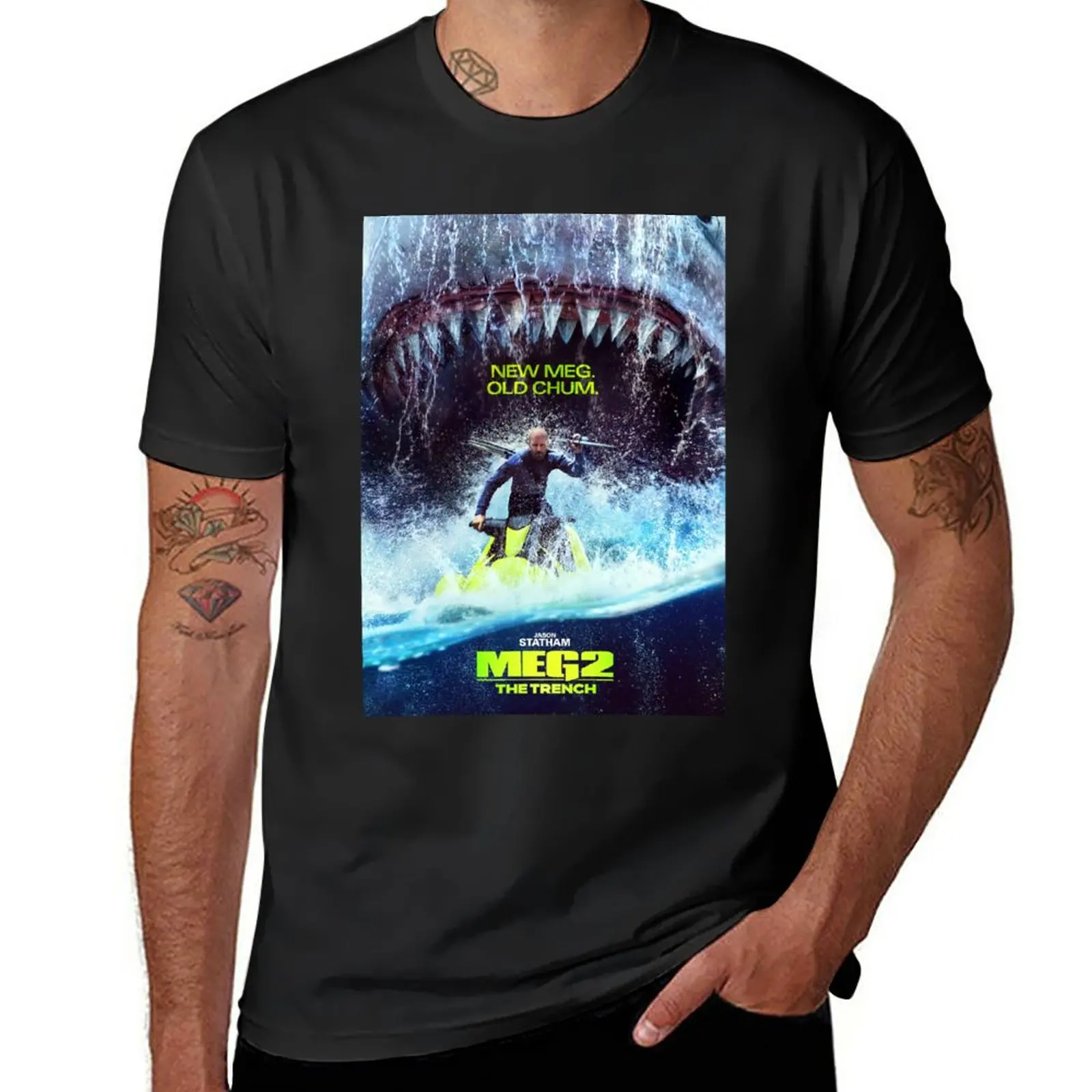 

New Meg 2 The Trench T-Shirt boys white t shirts sublime t shirt funny t shirt Men's t-shirts