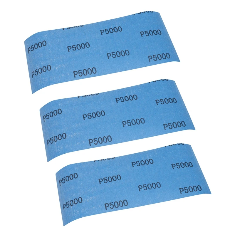 เปียกขัดกระดาษทราย3000 5000 7000กรวดกระดาษทรายเปียกและแห้งOrtment Drywall Sandingกระดาษ9X3.6นิ้วสำหรับรถยนต์