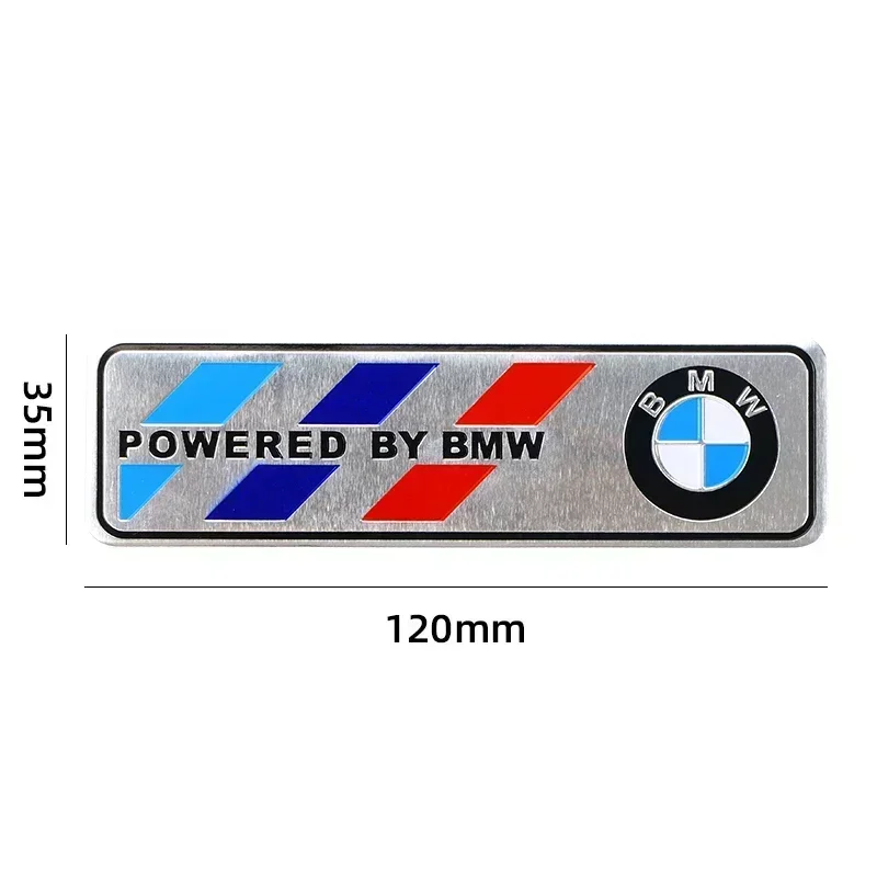 Motorcycle 3D Metal Stickers Car Body Trunk Decal For BMW BMW F650 F700 F750 F800 F850 R1250 R1200GS Car Stickers aluminum alloy