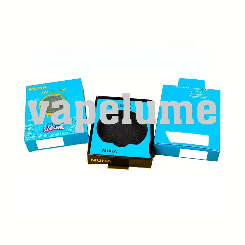 2ml Empty Vape Disposable Pen MUHA Cookies Rechargable Round Electric Pod Packaging Kit view 5