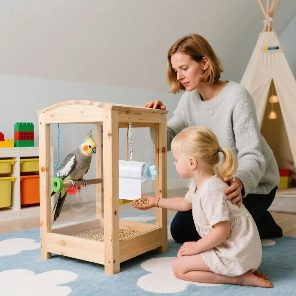 Bonbonförmiges Vogel-Zertrümmerungsspielzeug mit Verstellbarer Kette, Wiederverwendbares Rollpapier-Spielzeug für Papageien – Detail 3