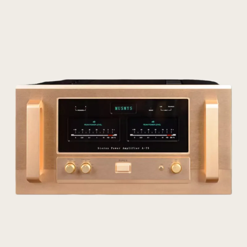 

Reference Accuphase A75 pure A-class output 120W * 2 4 Ω stereo output 12 field-effect power transistor power amplifier