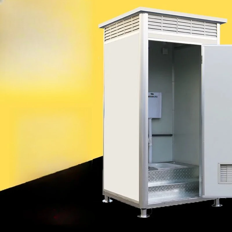 Outdoor mobile toilet Household rural reconstruction scenic outdoor construction site temporary toilet