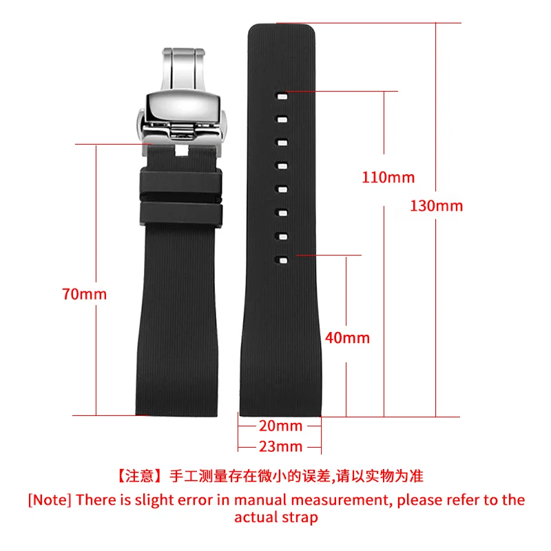 Black Blue Silicone Watch Stra - Men'S Accessories Cartier ulasan dan harga