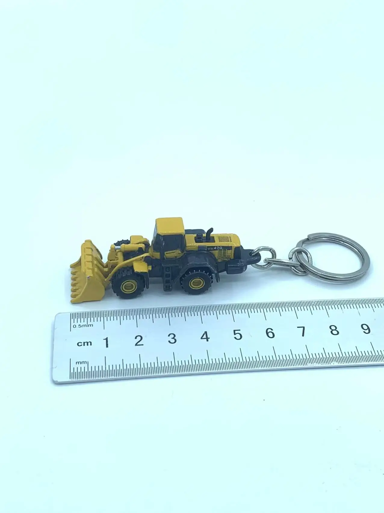 Die Casting Uh5526 Komatsu Wa470 Keychain Loader Alloy Keychain Model 5524 Metal Toys Love Ornaments Festival Gift Souvenir