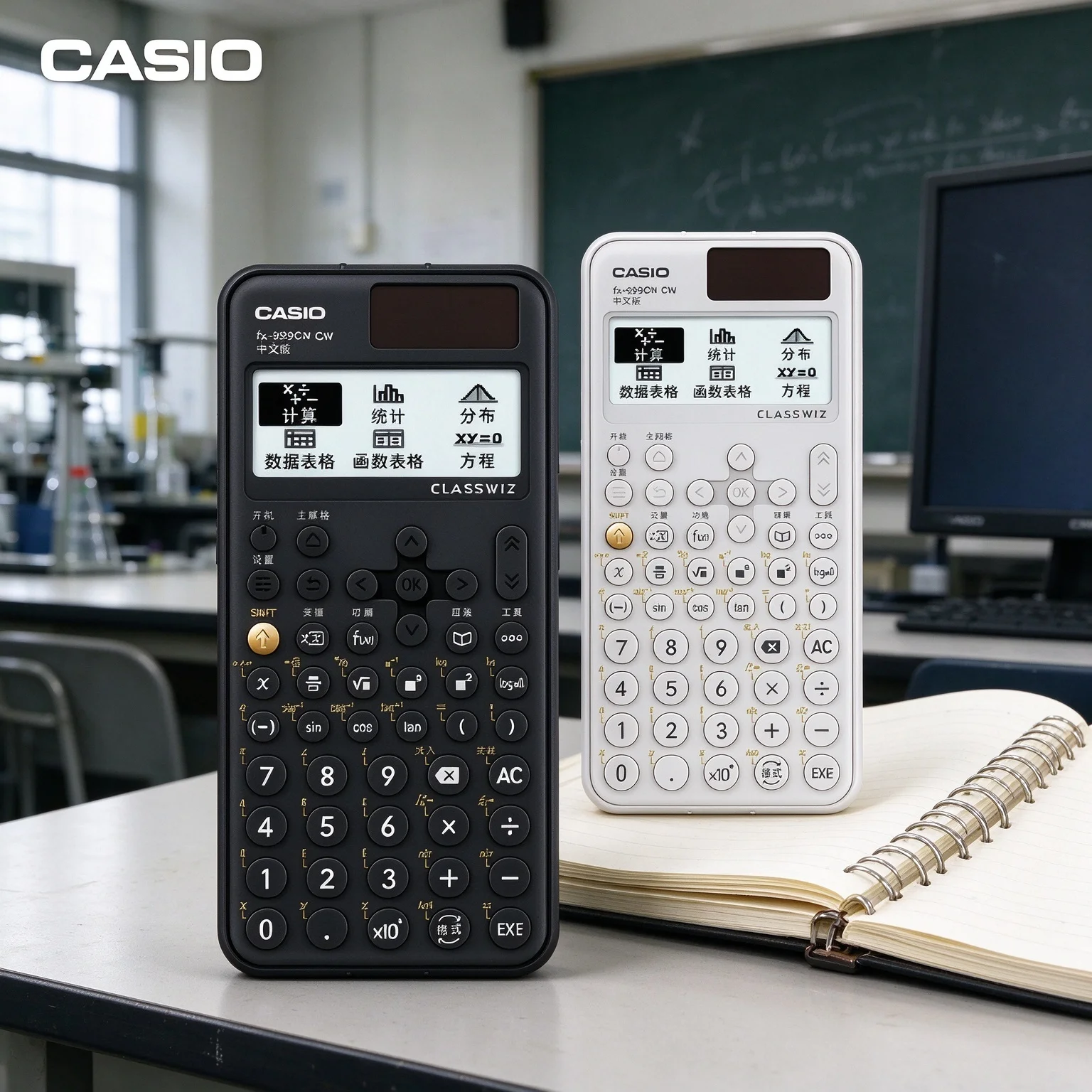 Casio/Function Calculator /Study Calculator FX-991/FX-991CN-CWII FX-999/FX-999CN-CWII FX-50F Great for physics and algebra tasks
