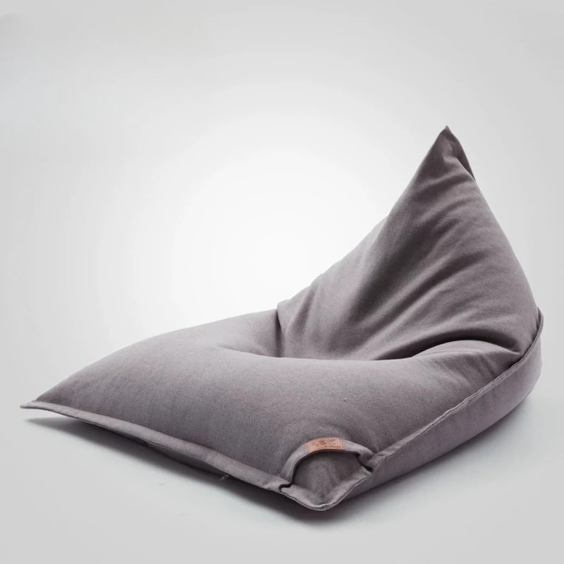 Sofás Bean Bag de Diseño, Sofás Bean Bag de Lujo para Exteriores, Puf para Sala de Estar Interior con Relleno, Puf Poltrona, Muebles Nórdicos