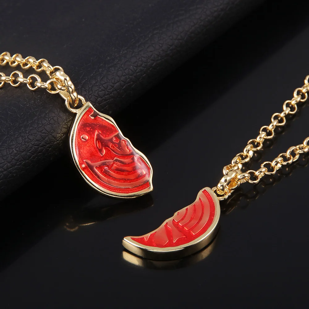 Kamen Rider OOO The Phoenix Sign Necklaces Broken Coins Decoration Pendant Necklace for Women Men Religious Accessories Gifts