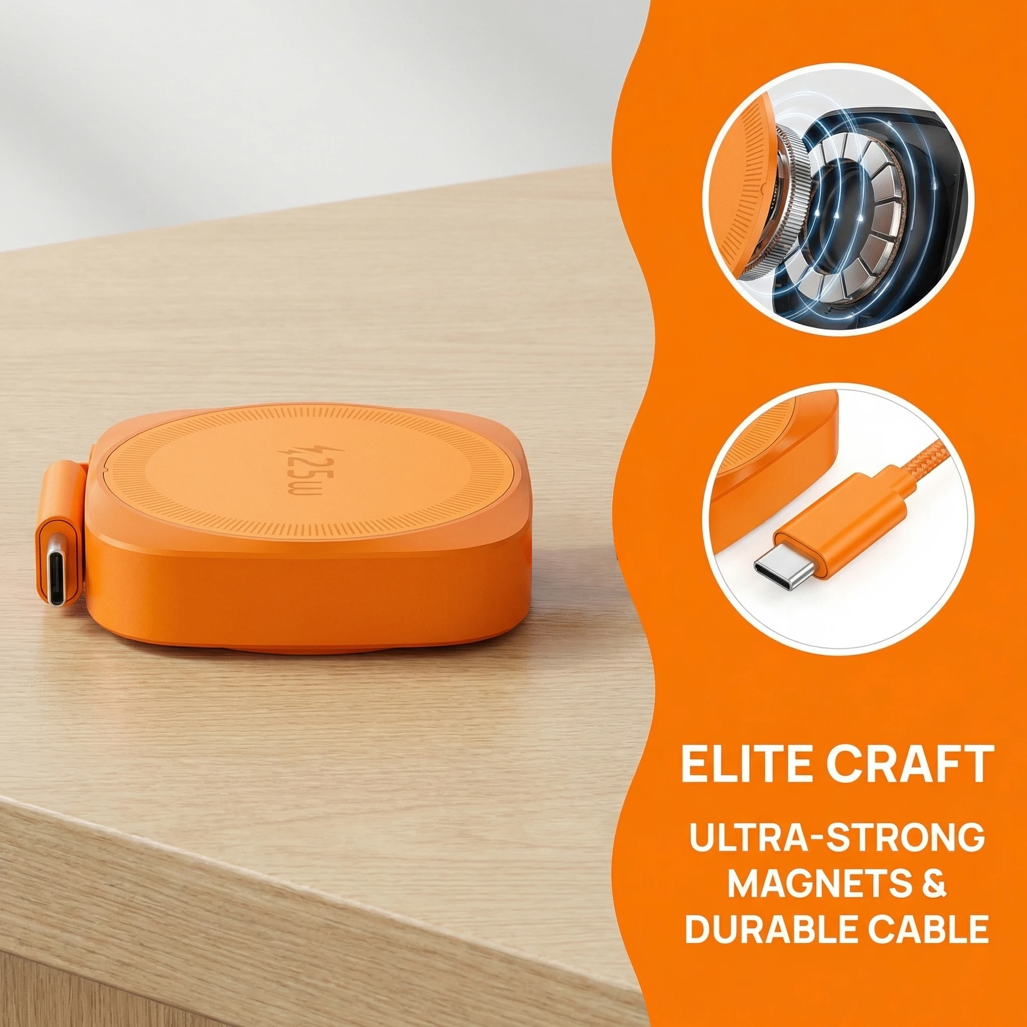 Qi2.2 25W Fast Wireless Charge - Apple Iphone 16 recension och pris