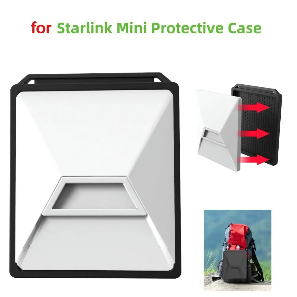 Silicone for Starlink Protective Shell Anti-drop Anti-reflection Silicone Protective Case Scratch-resistant for Starlink