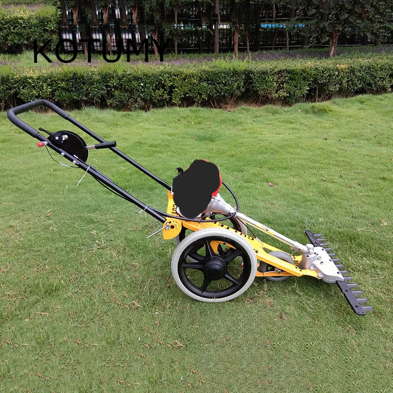 Agricultural Wasteland Lawn Mower Gasoline Orchard Lawnmower Gasoline Diesel 4/2 Stroke Lawnmower Garden Wasteland Lawn Machine