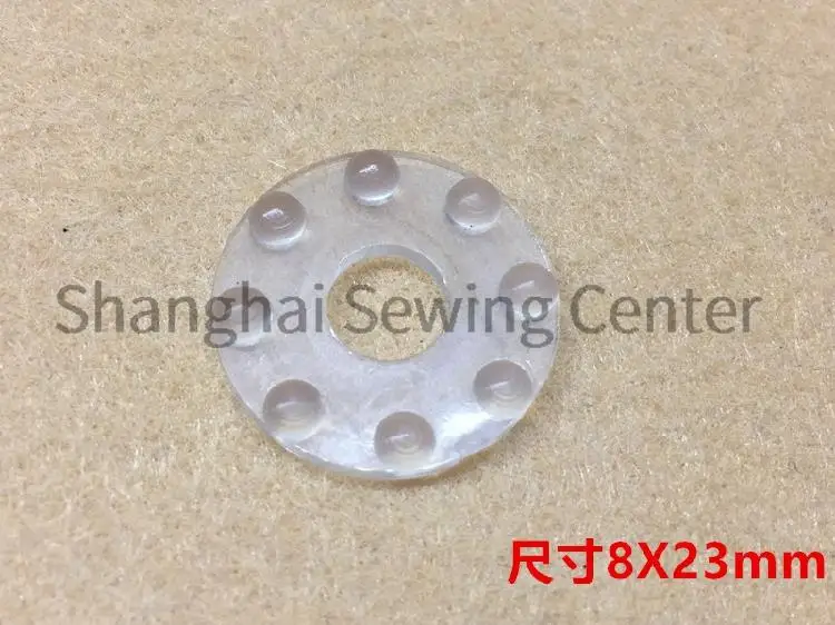 10pcs Rubber Cushion Pad for Jack A4 A4S A3 Lifter Soleniod Soft Rubber Ring Washer White 810487 810488 Industrial Sewing Parts