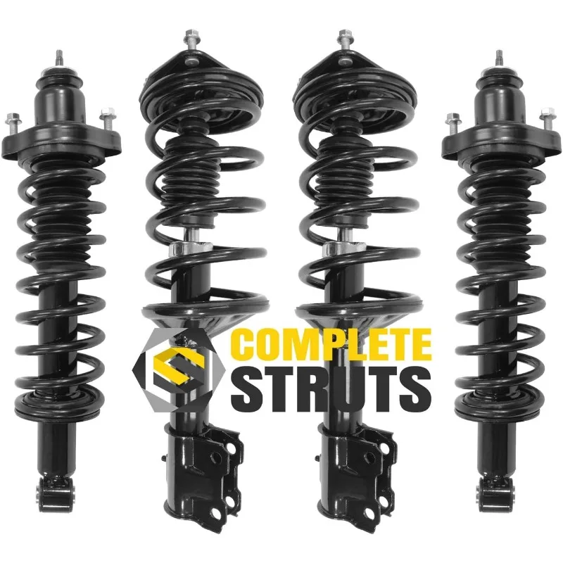 

COMPLETESTRUTS - Front & Rear Complete Strut Assemblies Coil Springs Replacement for 2002-2005 Mitsubishi Lancer ES - Set of 4