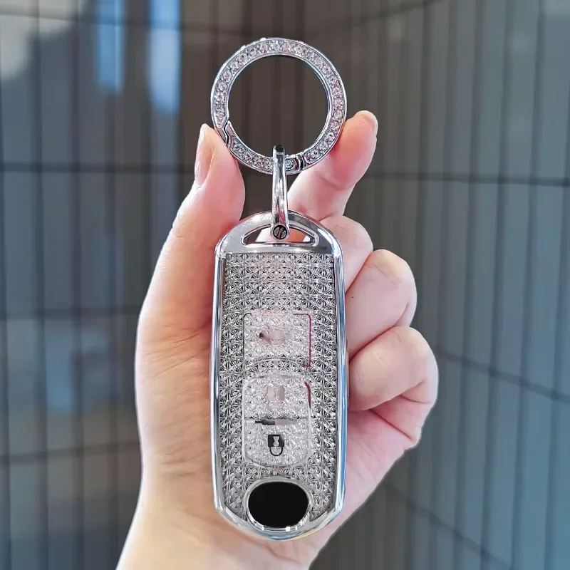 

Suitable for Mazda 3 keycase CX4 CX5 Atenza cx30 CX50 cx8 cx90 keycover keyshell keychain car accessories car key bag