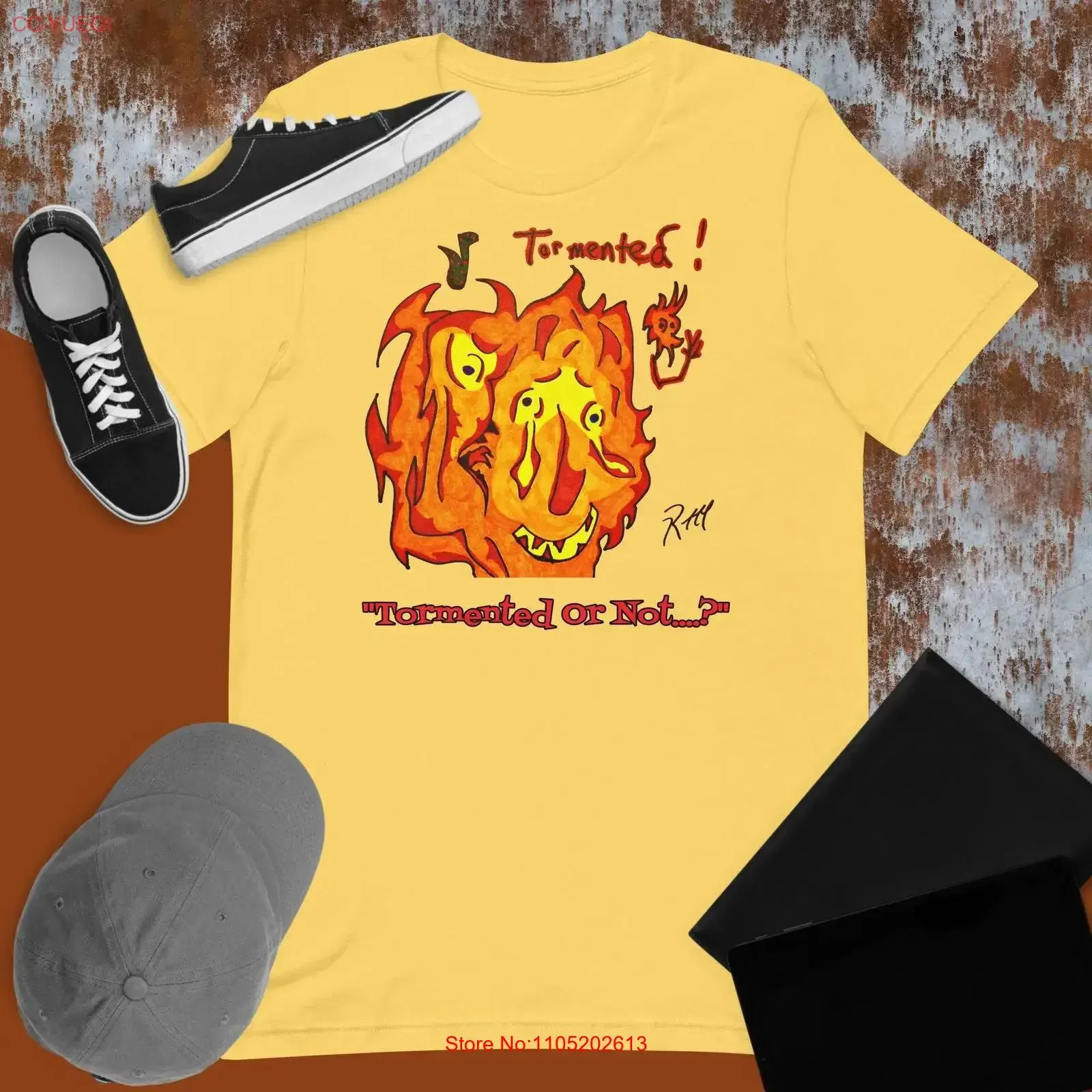 

Торментированная футболка пастельных цветов, винтажный стираный универсальный домашний топ для повседневной одежды, модная слегка дизайнерская одежда