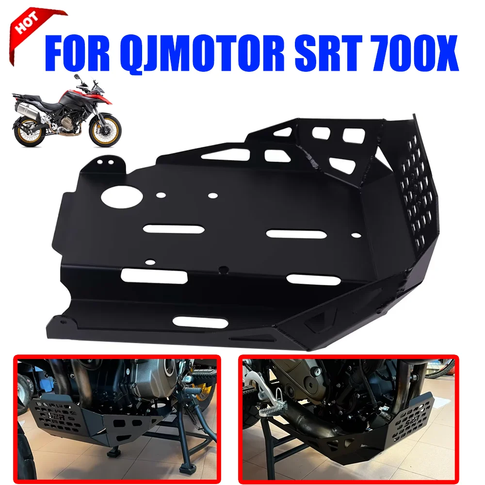 

For QJMOTOR QJ Motor SRT 700X 700 X SRT700 SRT700X Motorcycle Engine Protection Cover Bash Guard Skid Plate Belly Pan Shell