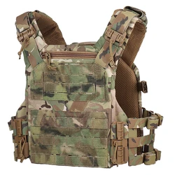 Tactical K19 Vest Full-Size Tactical Plate Carrier Hunting Shooting Protective Vest Adjustable Waist Size Molle System for Mag