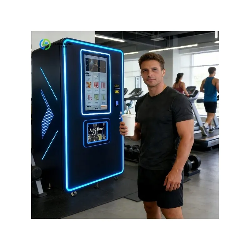 Smart All-in-one Beverage Vending Machine With US Local Inventory, Frozen Protein Shake Coffee Juice Dispensing Equipment