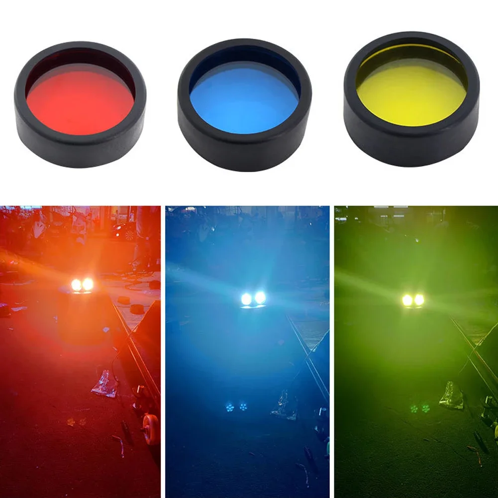 58mm/60mm Motorcycle Headlight Yellow/Red/Blue Cover Plastic DIY Moto Light Cover 3000K Lamp Color Change Shell Lamp Accessories