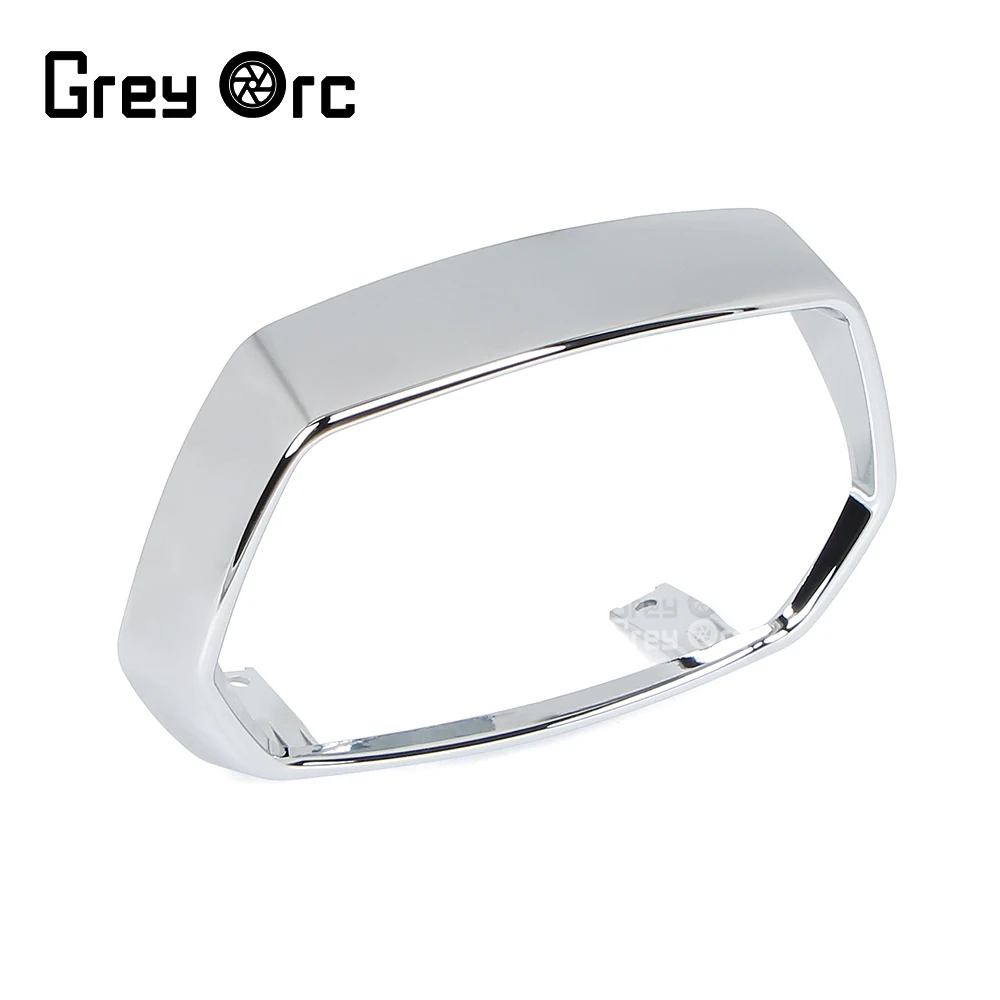 

For Vespa Spring Primavera 150 Motorcycle Headlight Trim Ring Headlamp Fairing Mask Cover Guard Trim Ring Frame Chrome