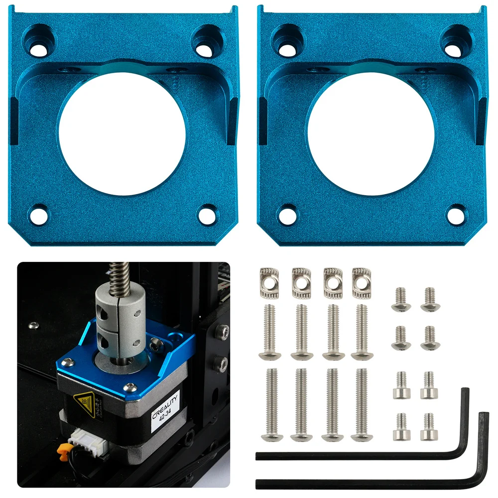 Z-as Stappenmotor Bevestiging Houder Beugel voor 3D Printer Stappenmotoren Upgrade Base Mount Voor Ender 3 V2/Ender 3 Pro