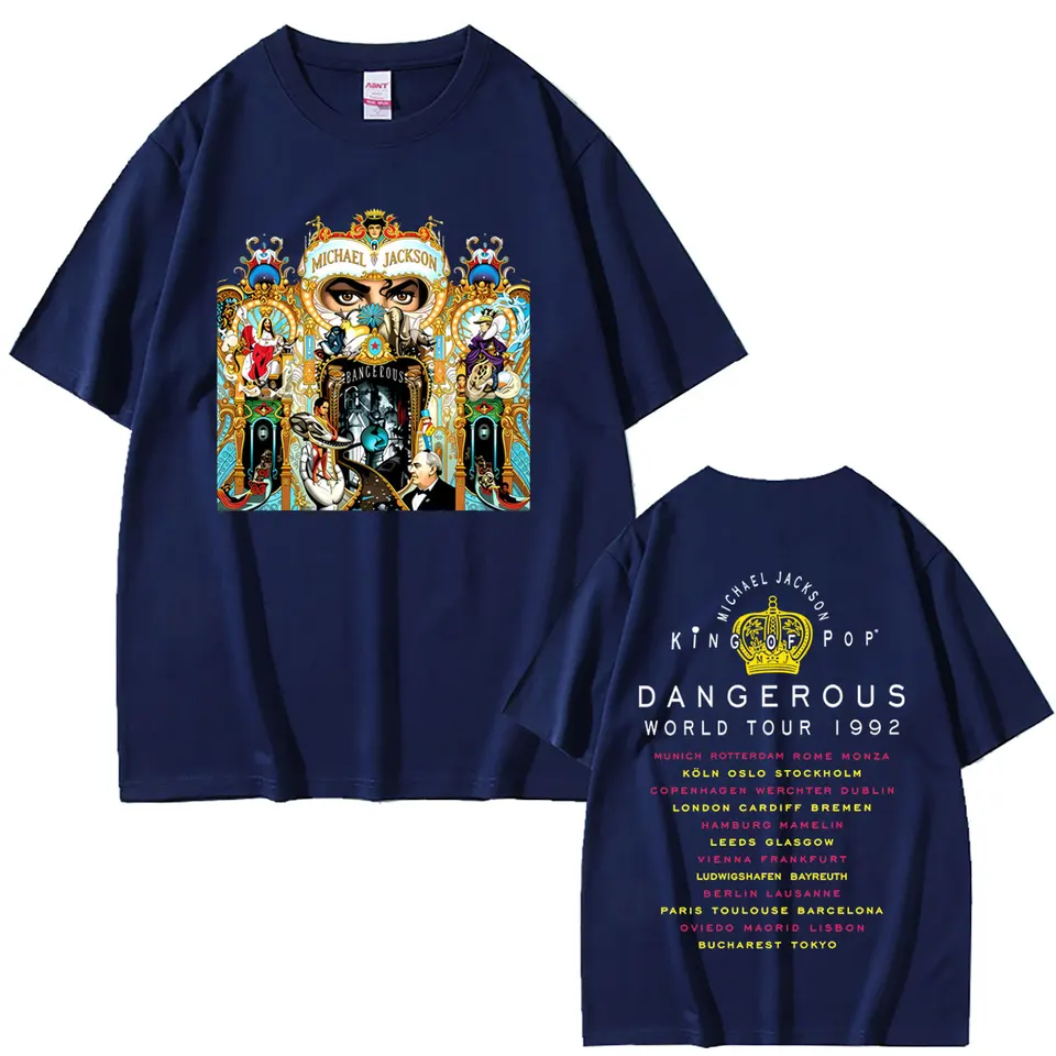 Classic Vintage Michael Jackson King of Pop Dangerous World Tour