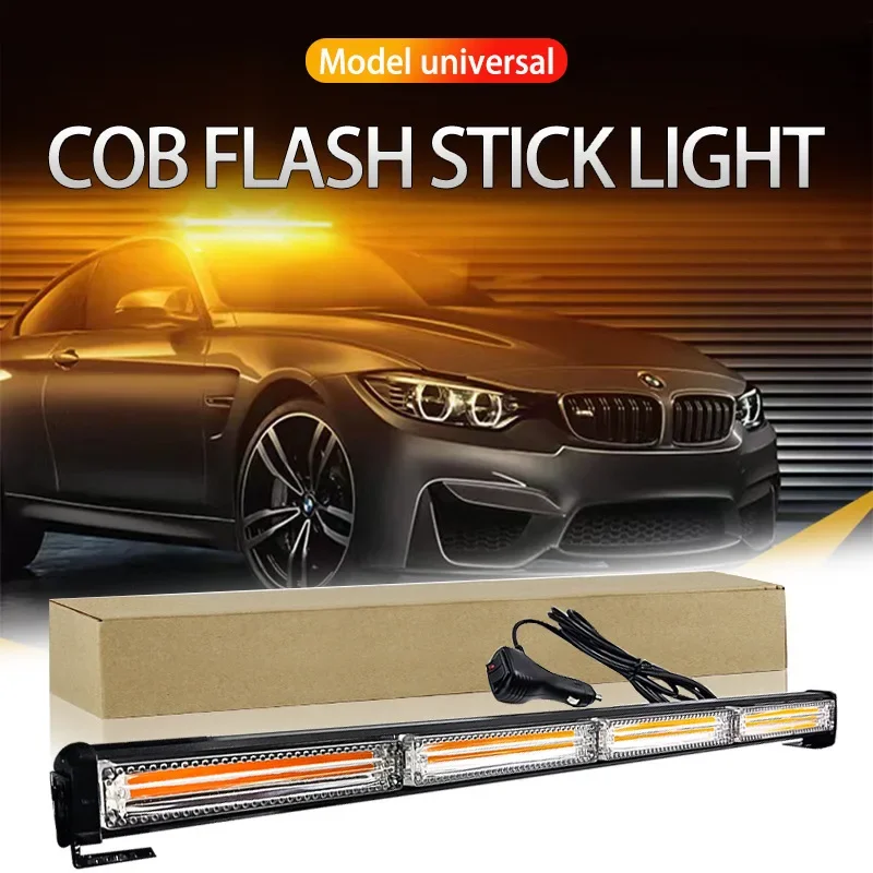 led light COB long stick light LED warning flash project roof warning light stroboscopic stick panel  led panel