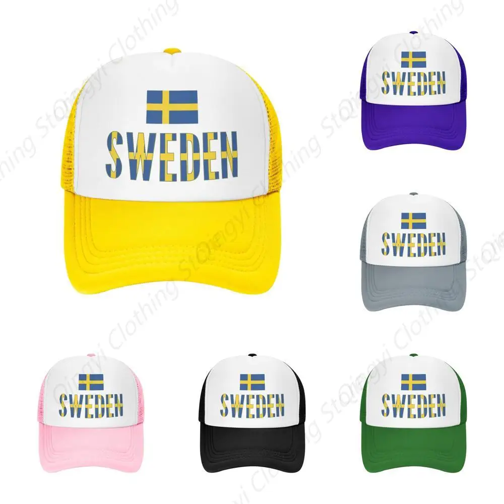 

Mesh Trucker Hats for Mens Womens Casquette Girls Boys Snapback Baseball Caps Yellow