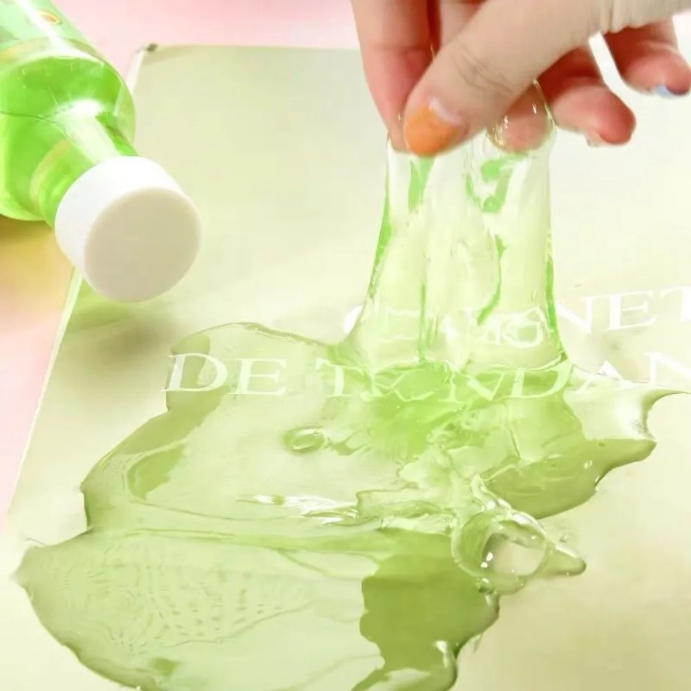 Clear Water Slime Crystal Mud Jelly Decompression Kneading Soft Relaxed Pinch Relieve Pressure Hug the breast milk bottle - view 5