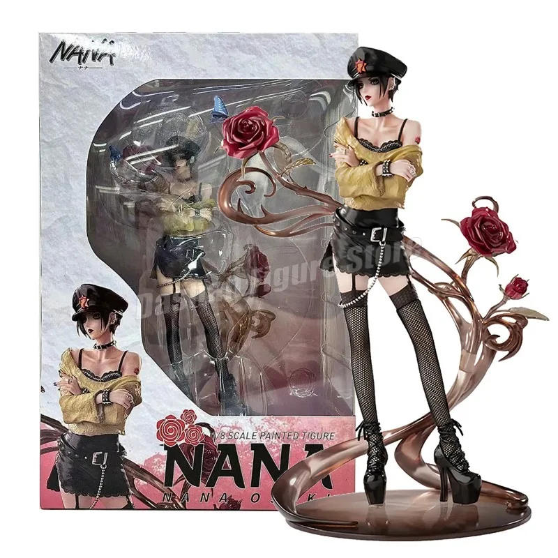 Anime Hobbymax NANA Action Figure PVC Beautiful Girl Collectible Doll Model Room Ornaments 24cm Komatsu Nana Figurine Toys Gifts