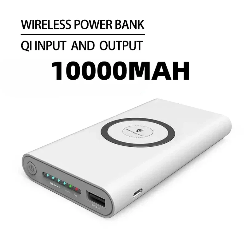 200000mah Wireless Power Bank With Bidirectional Fast Charging Portable Charger For Iphone Type-C External Battery