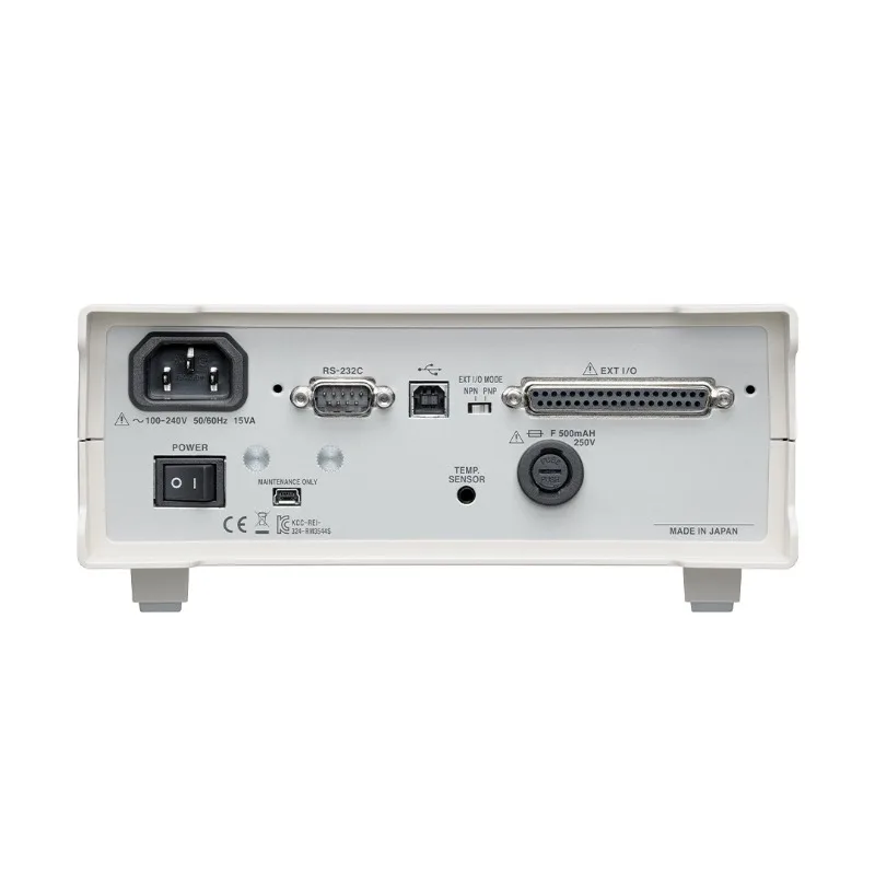 1pc New HIOKI RM3544 RM3544-01 In Stock 1uOhm Resolution 0.02% Accuracy 18ms Fast DC Resistance Meter Milliohmeter Original Box