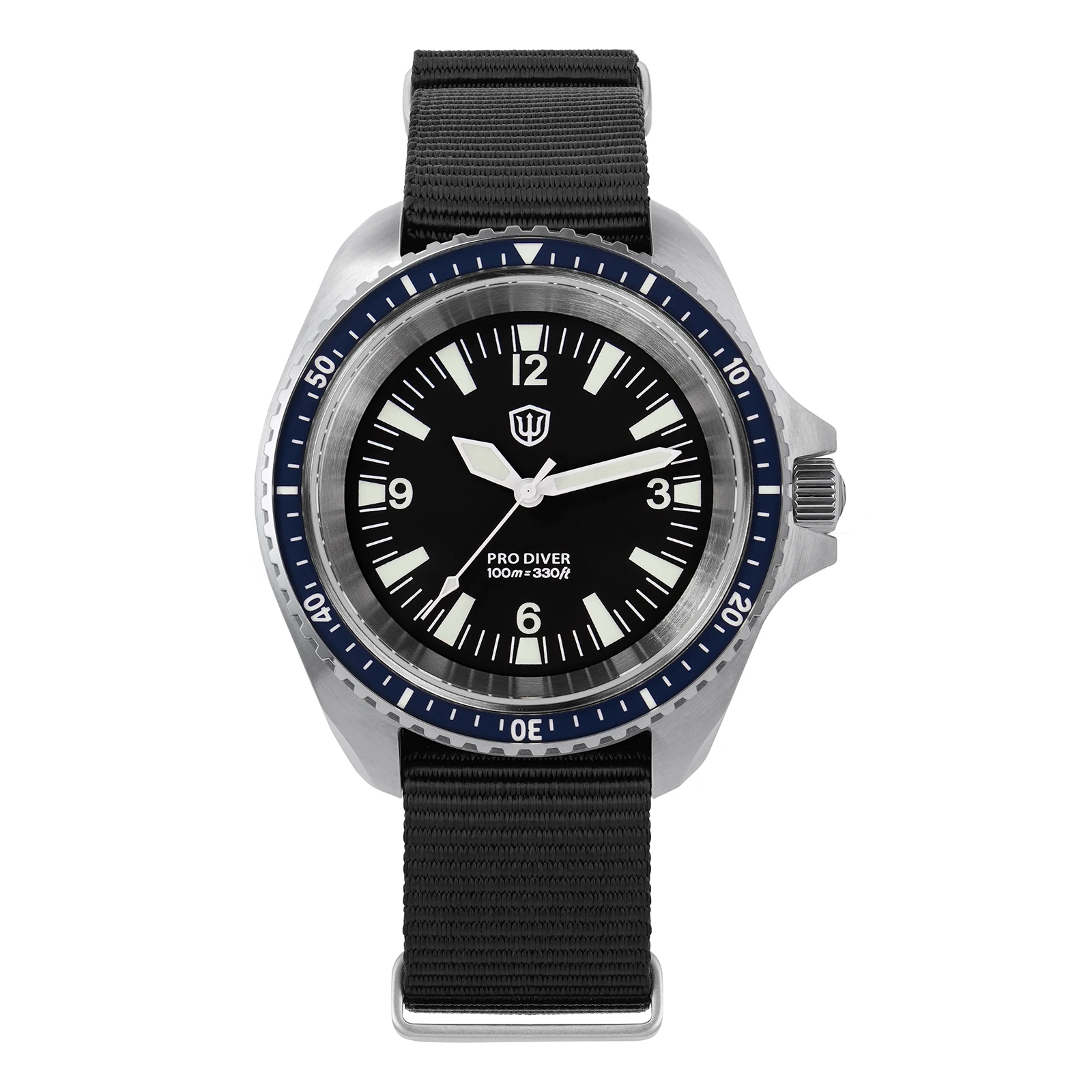 Watchdives WD1980 V3 38mm メンズ腕時計ヴィンテージ VH31 ロンダ 515 